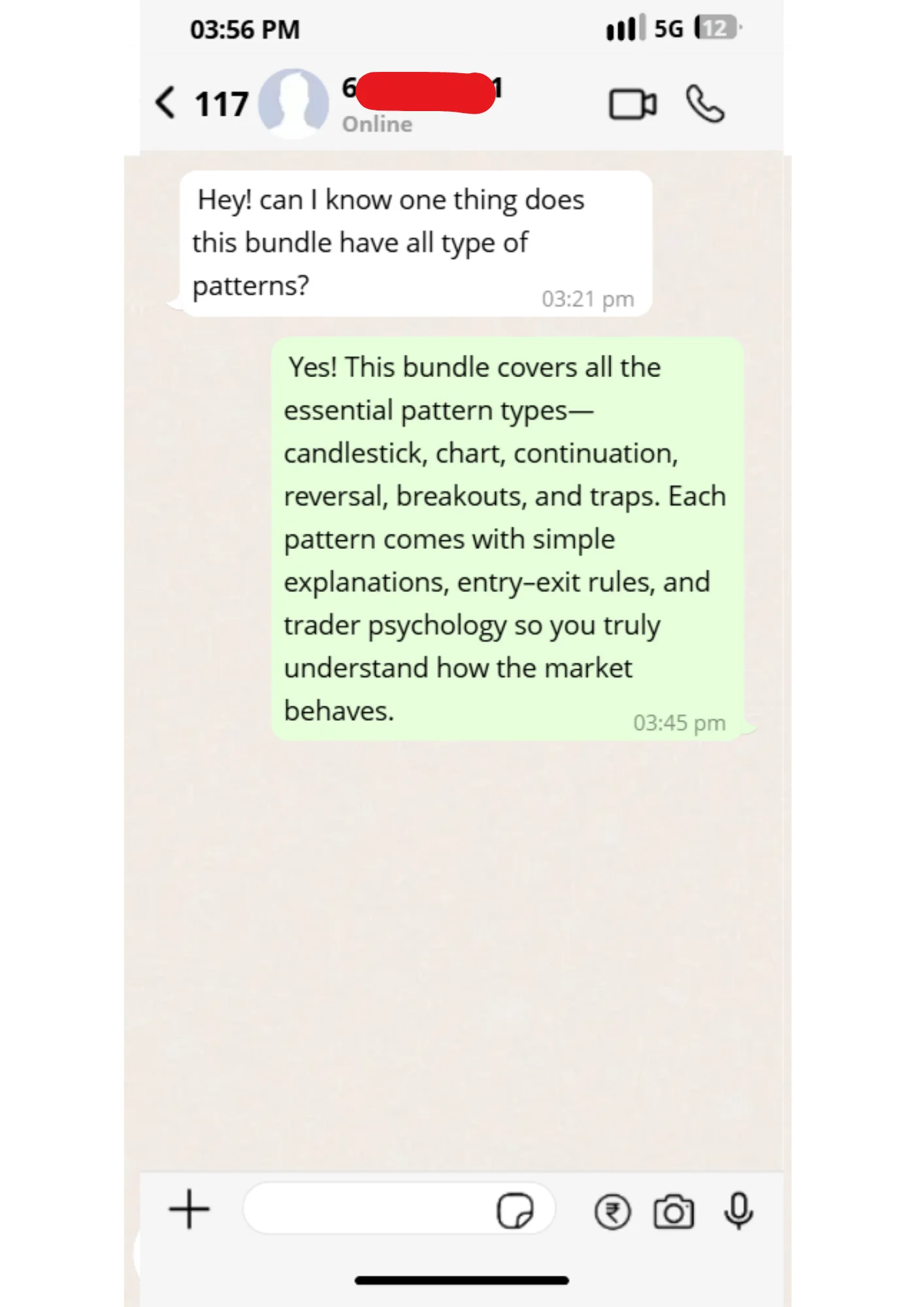 Reader message